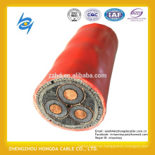 Cable acorazado subterráneo de 6 / 10KV 26 / 35KV YJV22 YJV32 Cable Cu / XLPE / SWA / PVC